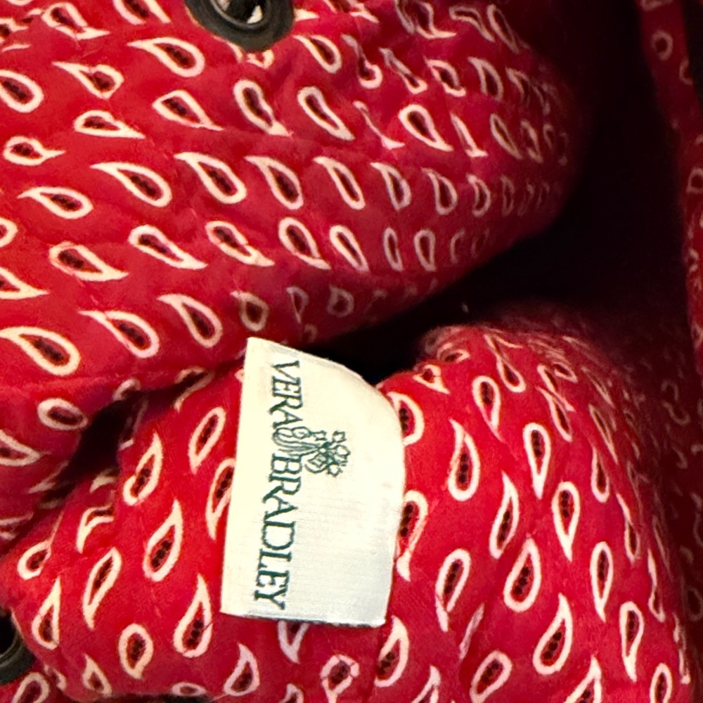 Vera Bradley Floral Quilted Backpack - Picture 7 of 8